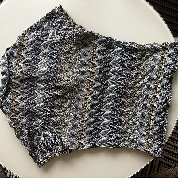 Vintage 90’s Collar V-Neck Jalate Limited Multicolor Women's Acrylic Knit Top M - Picture 10 of 14